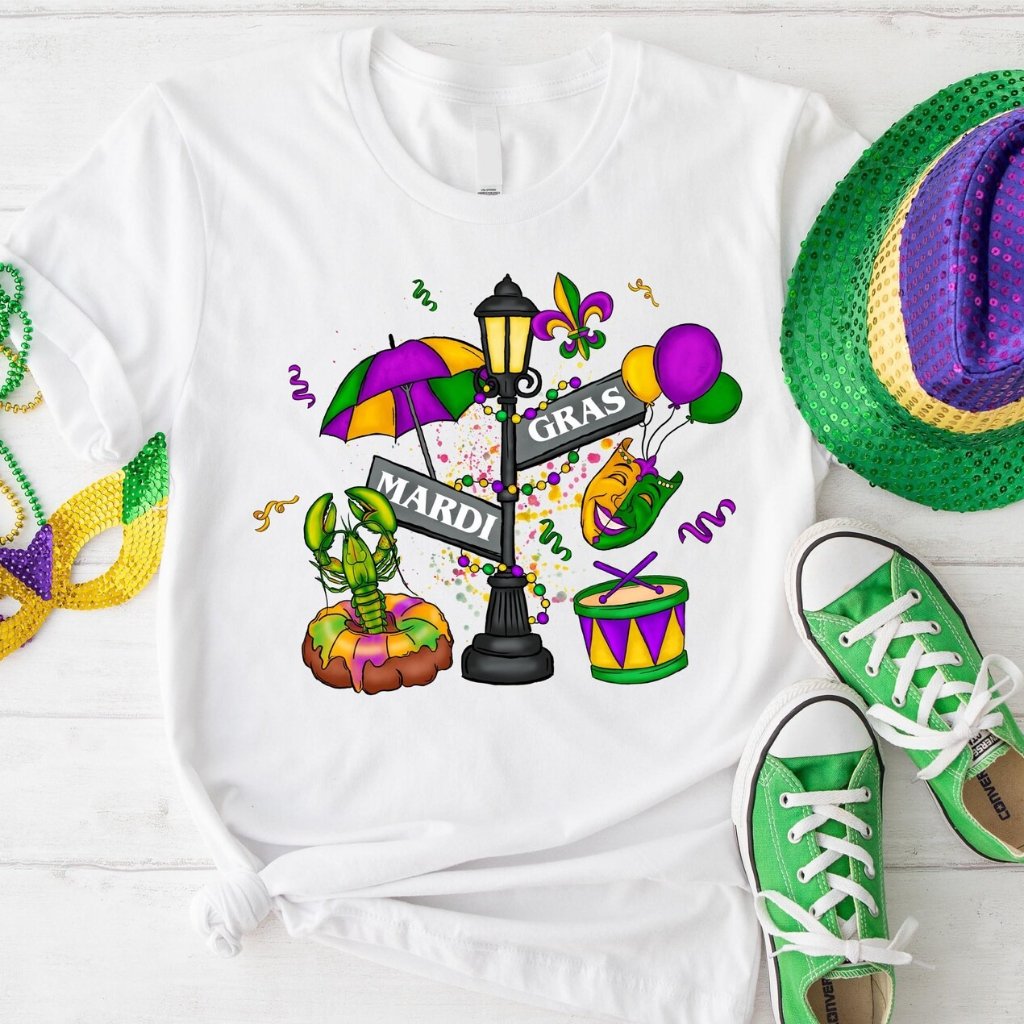 Mardi Gras Shirt Mardi Gras Balloon Tshirt Funny Mardi Gras Festival Tee